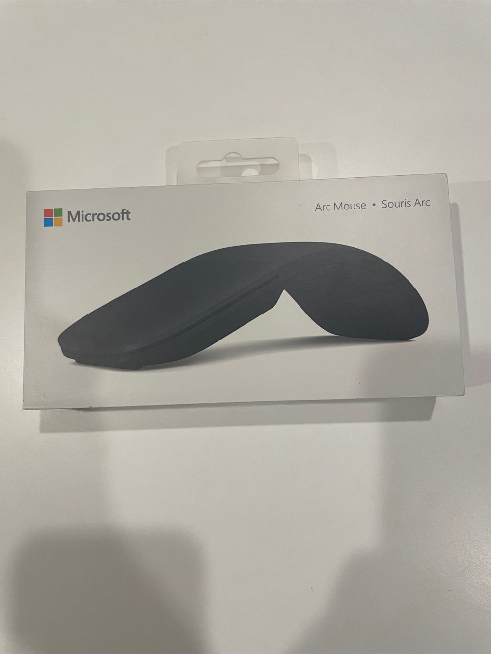 Microsoft Arc Mouse - Charcoal Black Wireless Ergonomic